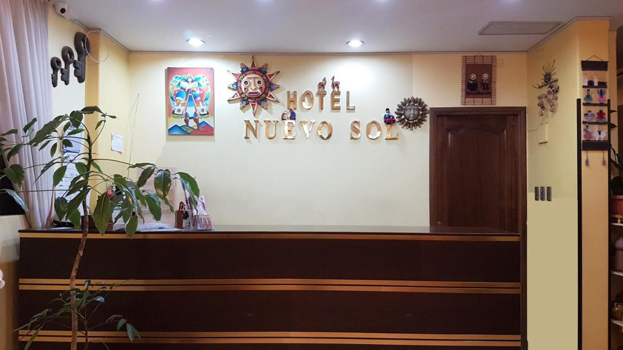 Hotel Nuevo Sol Ла Пас Екстериор снимка